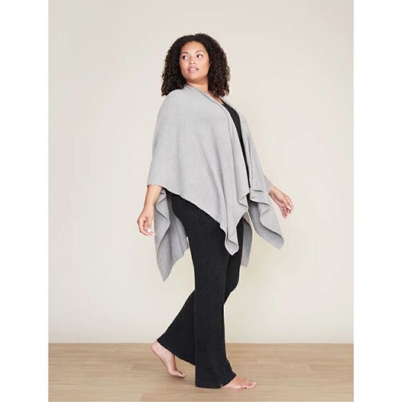 Barefoot Dreams CozyChic Lite Wrap dove gray - Picture 2 of 11